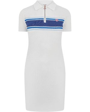 CASABLANCA Jacq Mini Dress - Blue