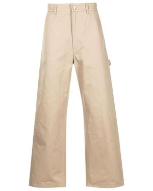 Junya Watanabe Straight-Leg Cotton Trousers - Natural