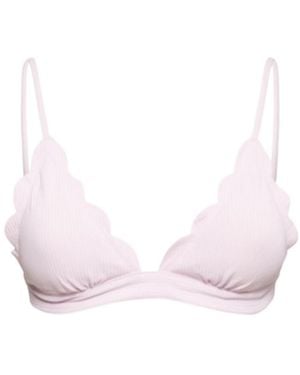 Marysia Swim Santa Clara Triangular Swimsuit Top - Pink