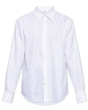 McQueen Skull-Print Shirt - White