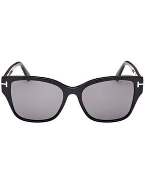 Tom Ford Eyewear Elsa Cat-Eye Frame Sunglasses - White