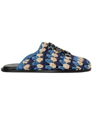 Loewe Flex Mules - Blue