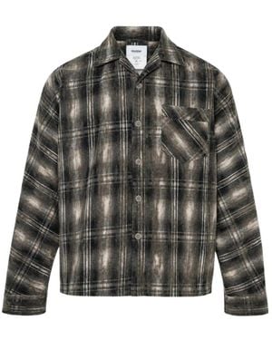 Doublet Plaid Shirt - Grey