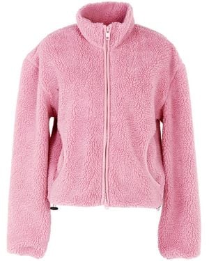 DIESEL Warm Fleece Jacket - Pink
