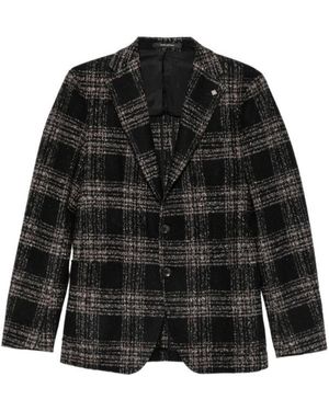 Tagliatore Long-Sleeve Blazer - Black