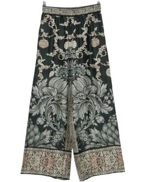 Pierre Louis Mascia Elastic-Waist Casual Trousers - Green
