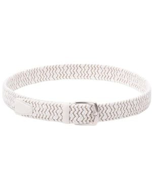 Orciani St. Topez Elast Belt - White