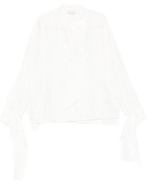 Lanvin Silk Blouse - White