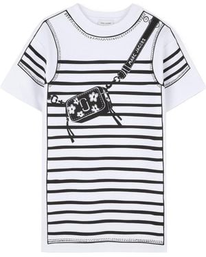 Marc Jacobs Loose T-Shirt Dress - Gray
