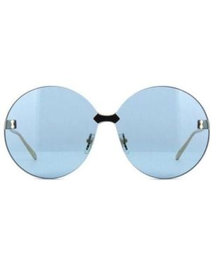 Gucci Round Sunglasses - Blue