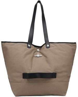 Vivienne Westwood Small Utility Tote Bag - Natural