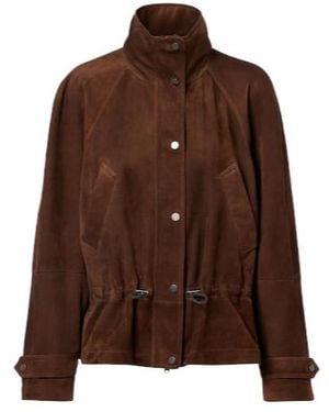 Brunello Cucinelli Suede Jacket - Brown