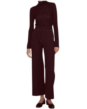 Bode Riding Twill Sailor Trousers - Red