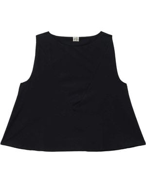 Baserange Sleeveless Top - Black