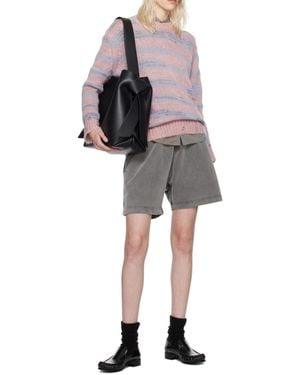 Acne Studios Long-Sleeved Striped Jumper - Grey