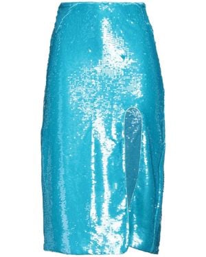 Ganni Bodycon Sequin Maxi Dress - Blue
