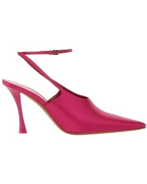 Givenchy Satin Show Slinback Court Shoes - Pink