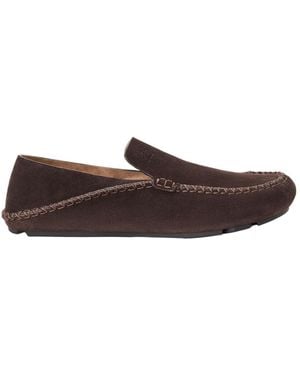 Loewe Rambla Driving Loafer - Brown