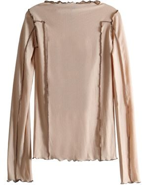 Baserange Omato Long Sleeve T-Shirt - Pink
