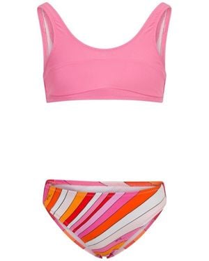PUCCI Pucci Printed Bikini - Pink