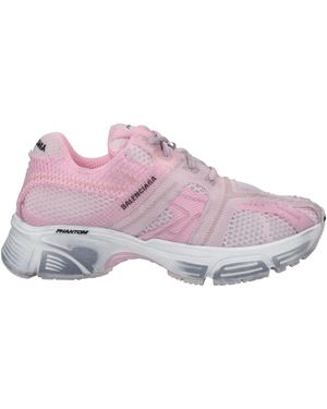 Balenciaga Lace-Up Casual Trainers - Purple