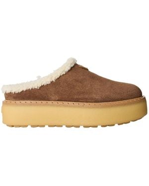 Prada Simple Mules - Brown