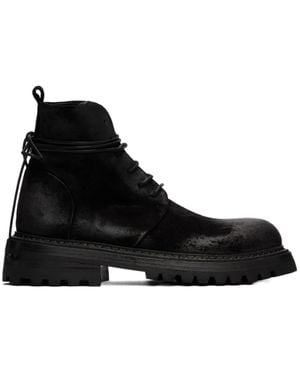 Marsèll Combat Ankle Boots - Black