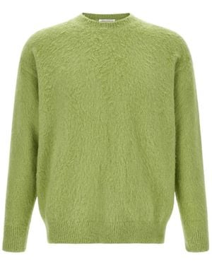 Roberto Collina Gauze Crew Neck Sweater - Green