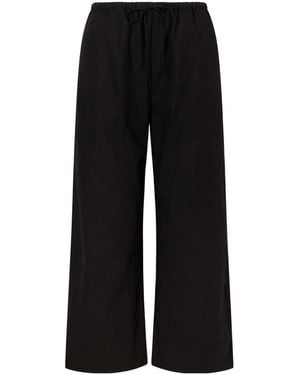 Leset Kyoto Drawstring Trousers - Black