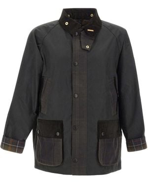 Barbour Bedale Waxed Cotton Jacket - Black