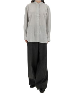 Studio Nicholson Dilys Striped Shirt - Grey