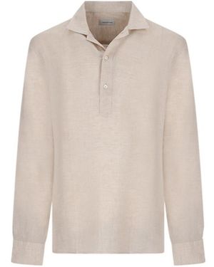 Tagliatore Long-Sleeved Shirt - White