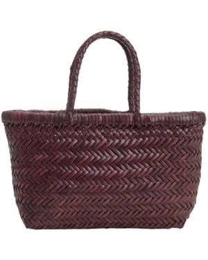 Dragon Diffusion Flat Gora Mini Tote Bag - Red