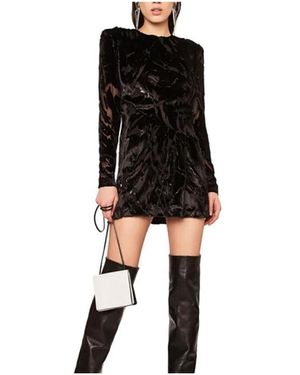 Saint Laurent A Word-Necked Dress - Black