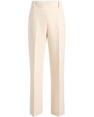 KHAITE Belt-Loop Casual Trousers - Natural