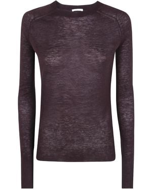 JOSEPH Geras Cashair Sweater - Purple