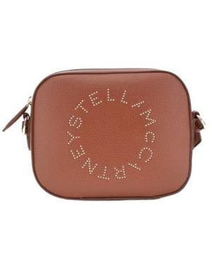 Stella McCartney Logo Camera Crossbody Bag - Brown
