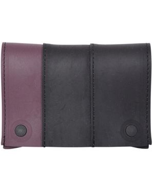 Sunnei Color-Block Wallet - Purple