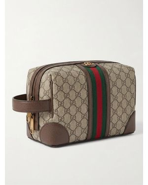 Gucci Savoy Toiletry Bag - Grey