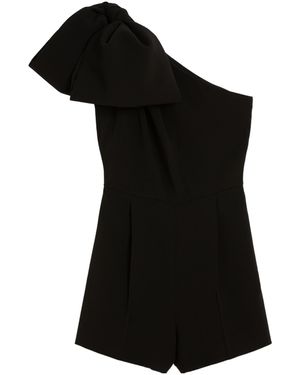 Max Mara Cady Playsuit - Black