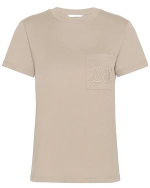 Max Mara Short-Sleeved T-Shirt - White