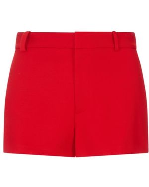 Alice + Olivia Belt-Loop Tailored Shorts