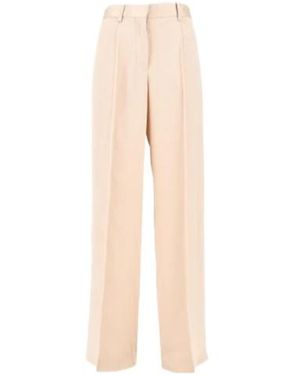 Jil Sander Tailored Trousers - Natural
