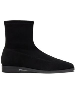 Stuart Weitzman Staci Stretch Bootie - Black