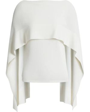 Alberta Ferretti Turtleneck Cover-Up - White