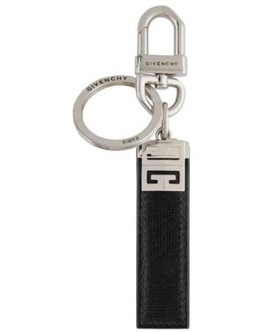 Givenchy 4G Classic Keyring - White