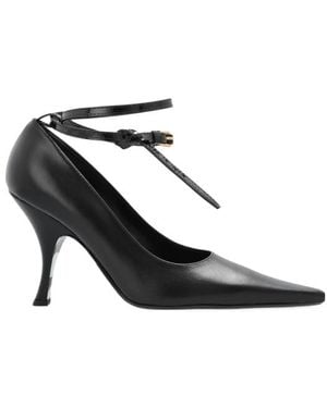 Moschino Pointed Toe Heeled Pumps - Black