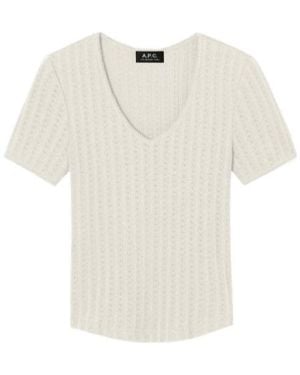 A.P.C. Short-Sleeved T-Shirt - White