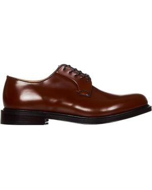Church's Shannon Leather Derby Shoes - Brown