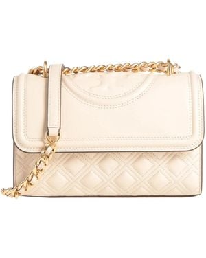 Tory Burch Medium Leather Bag - Natural